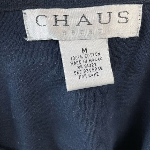 Chaus Sport Navy Blue Three Piece Outfit Size M EUC - Picture 6 of 13